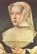 Portrait of Margaret of Austria Bernard van orley